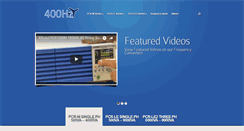 Desktop Screenshot of 400hz.co.uk